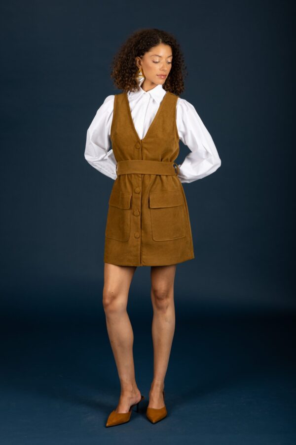 Kevin short dress (Bronze)