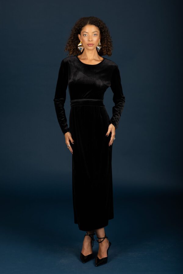 Hermione dress (Jet Black)
