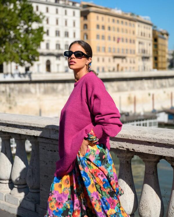 Oscar Sweater Magenta