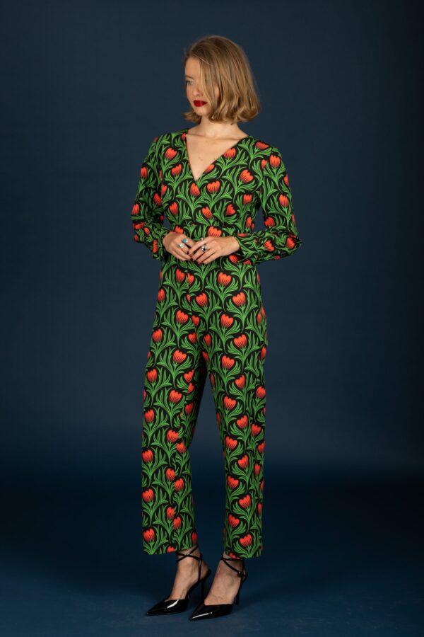 Patricia jumpsuit (Red)