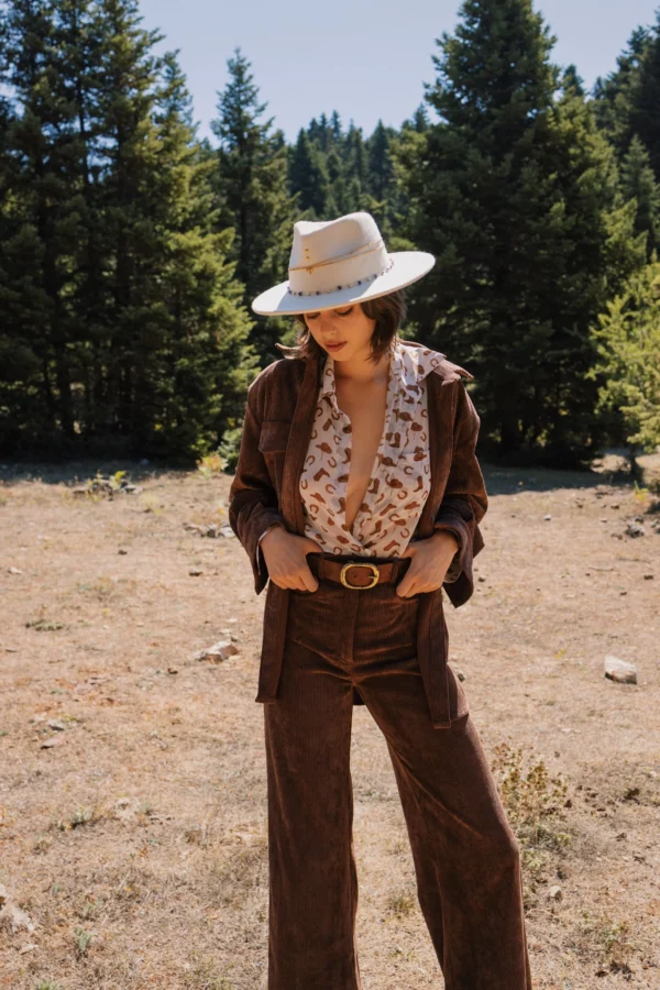 ETTA JACKET BROWN