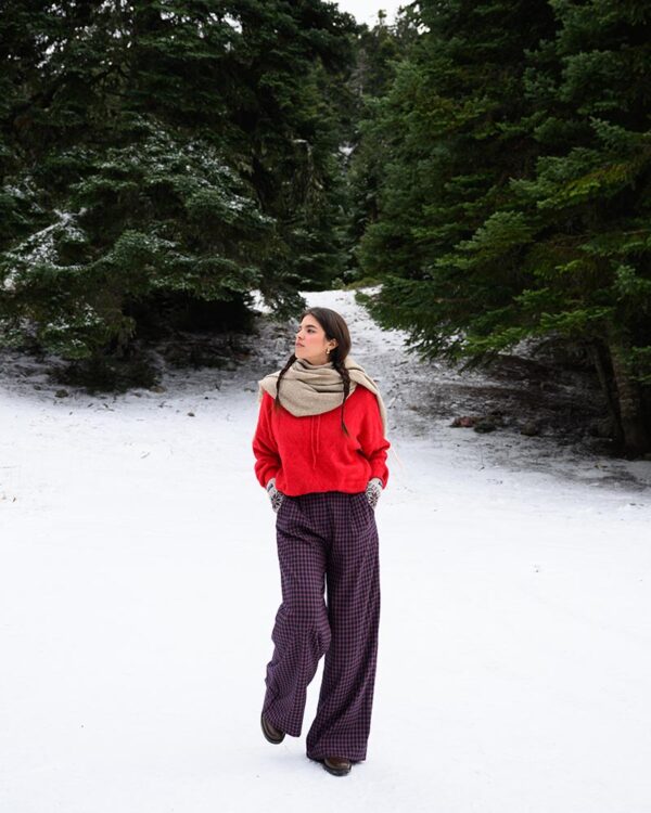 Victor Trousers Καρό (Blue – Red)