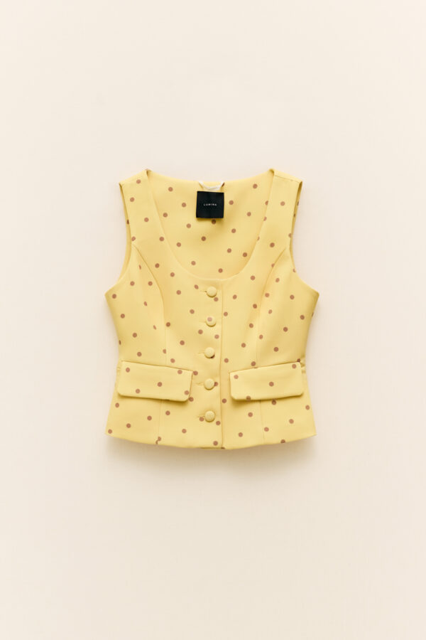POLKA DOTS VEST