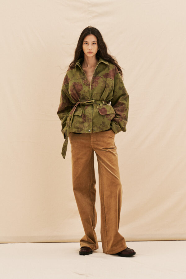 CORDUROY BROWN TROUSERS