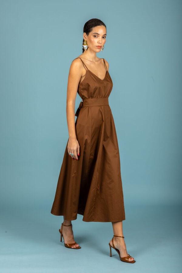 Rafael dress (Dark Brown)