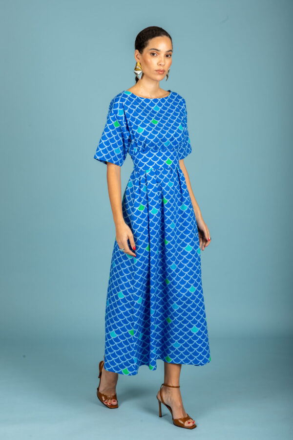 Iria poplin dress