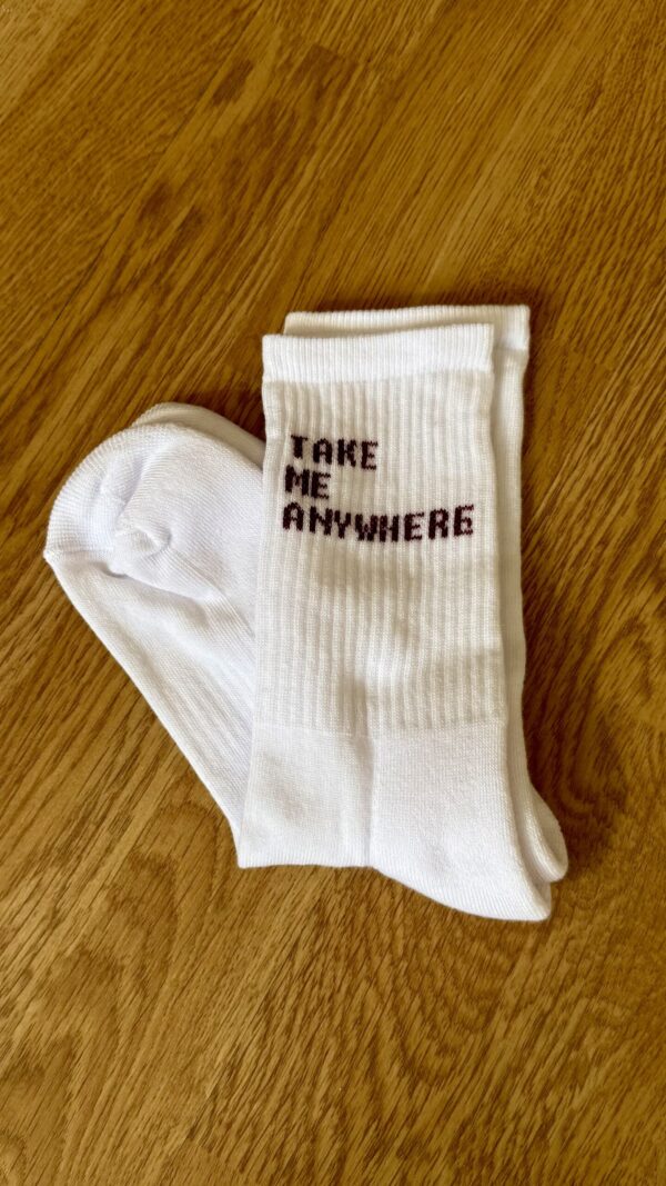 Take me anywhere socks