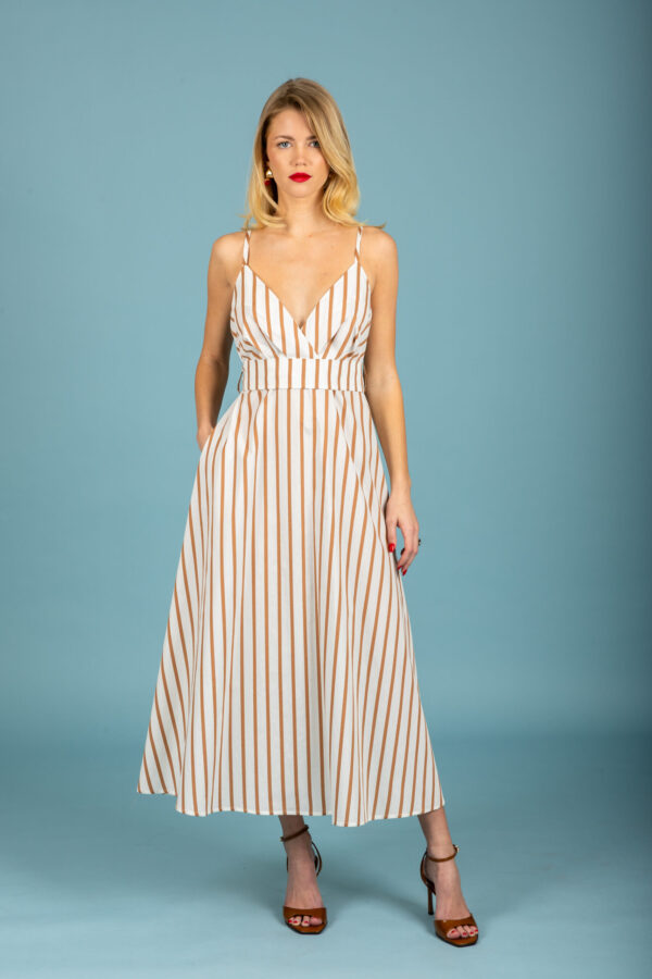 Kallia dress (Brown)