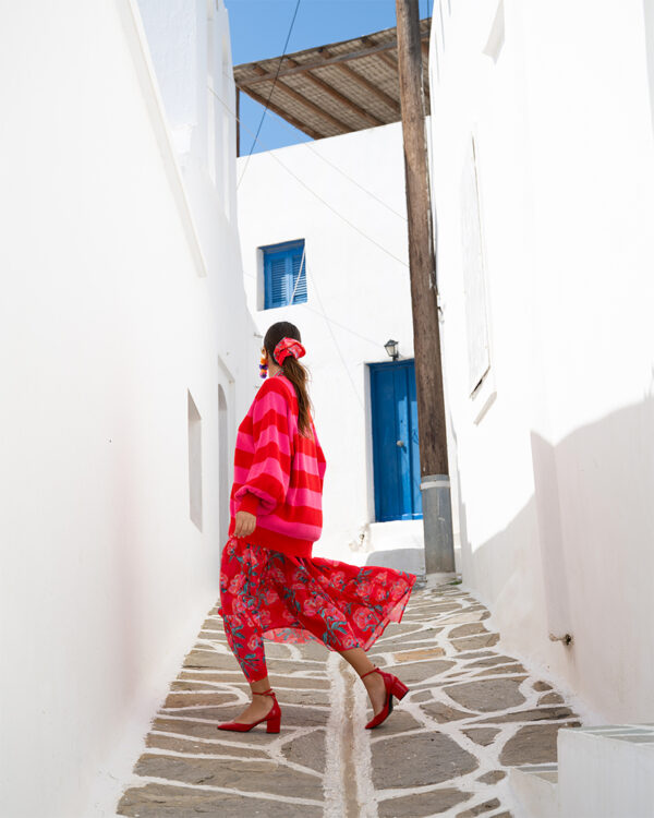 Evelyn Dress (Red)