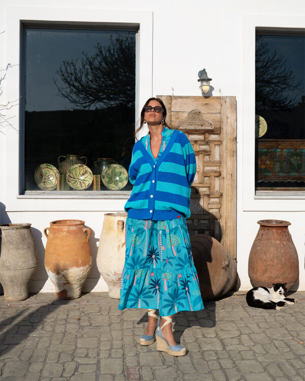 Evelyn Dress (Blue)