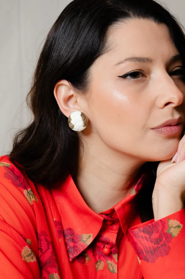 ANTIQUE LACE EARRINGS