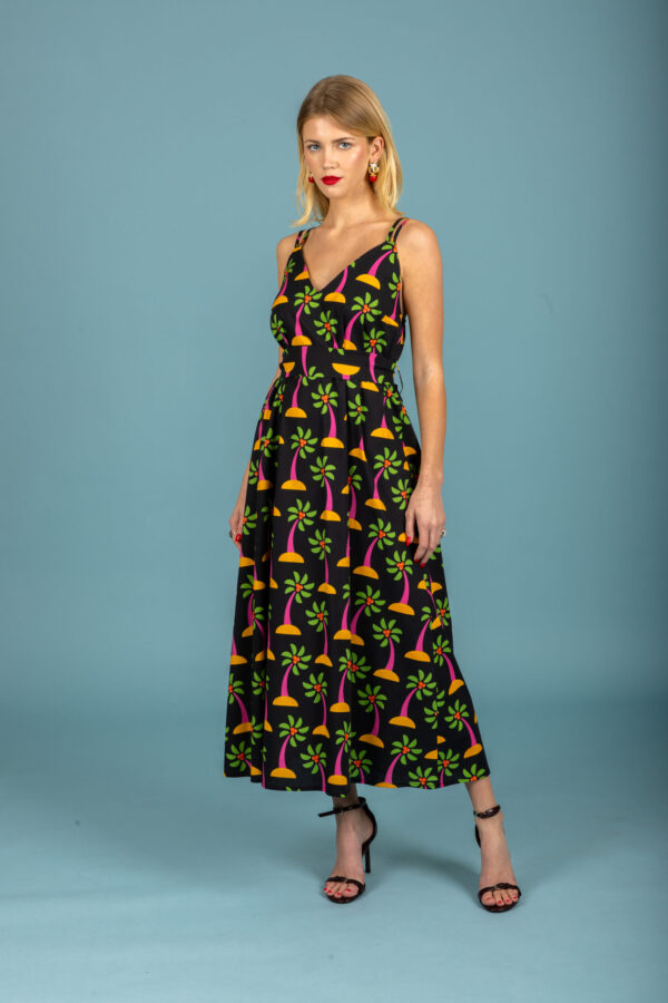 Mateo poplin dress