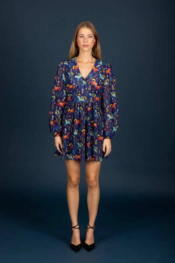 Laurel chiffon dress