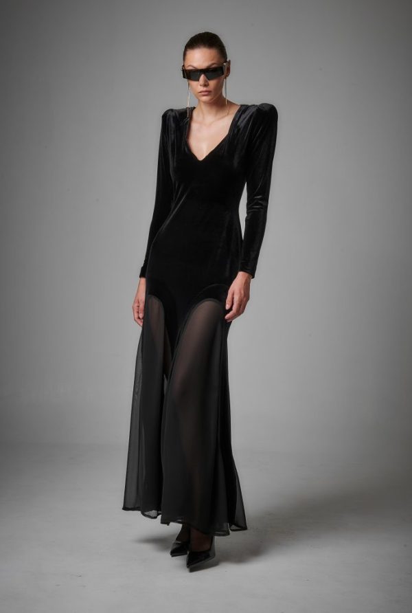 velvet dress