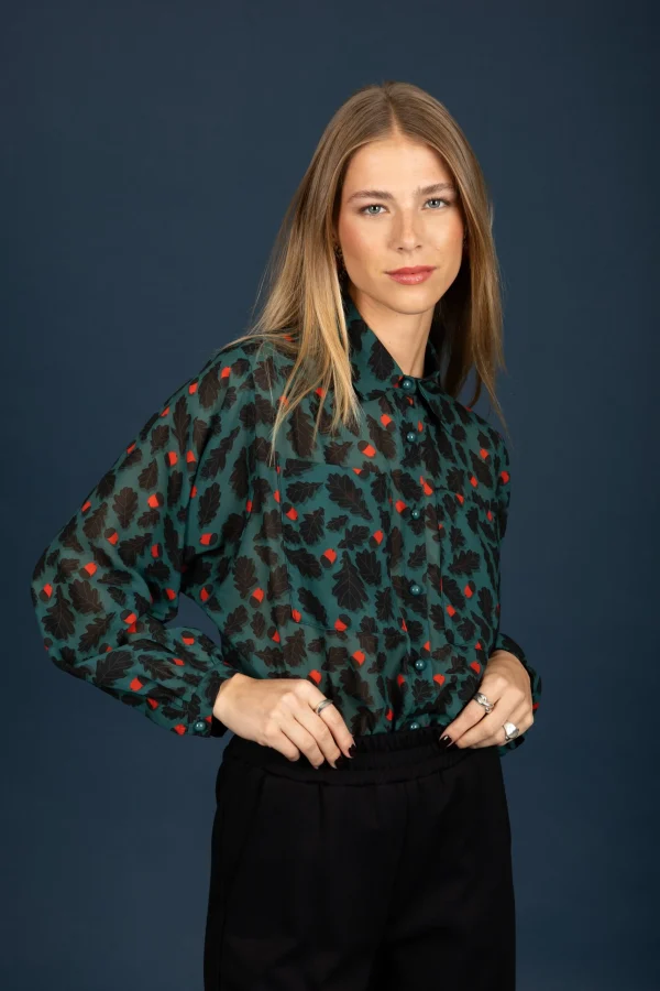 Diane chiffon shirt
