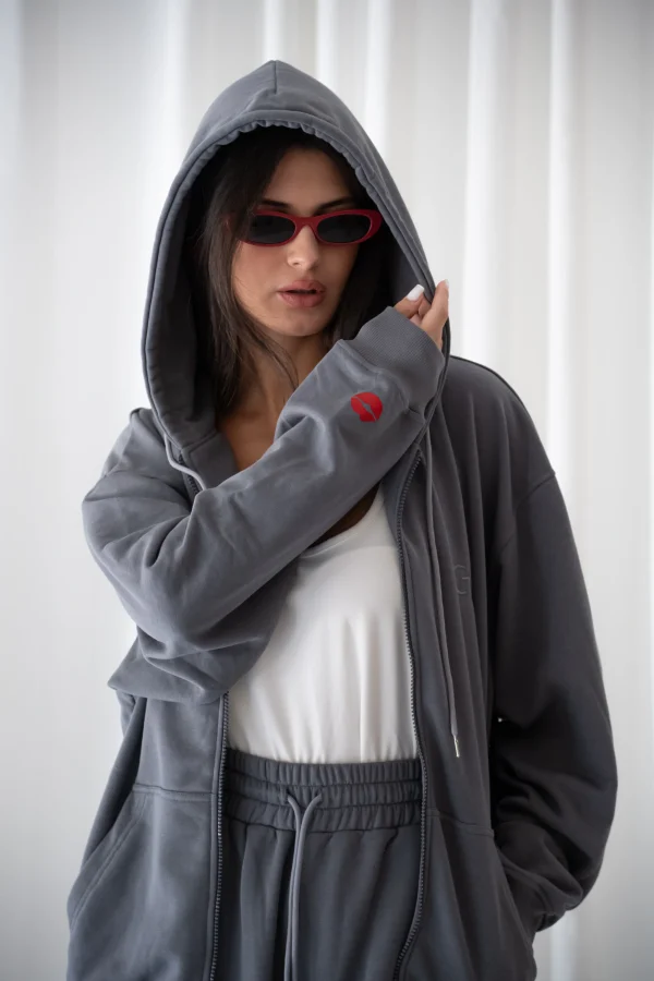 Sweet Lips Grey Jacket